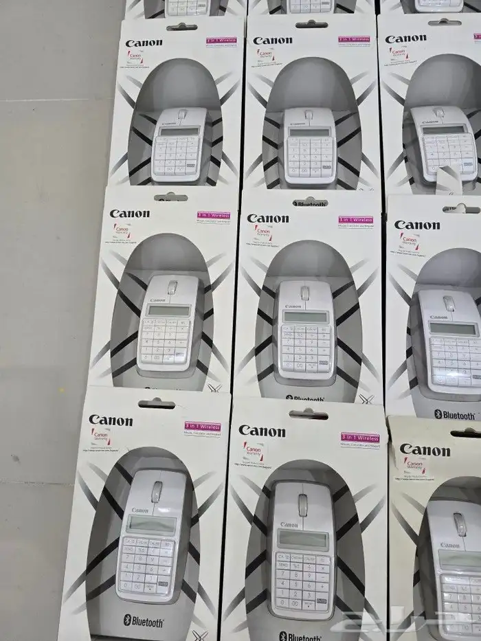ماوس ماركة كانون Canon مدمج مع حاسبه يعمل بالبلوتوث 1