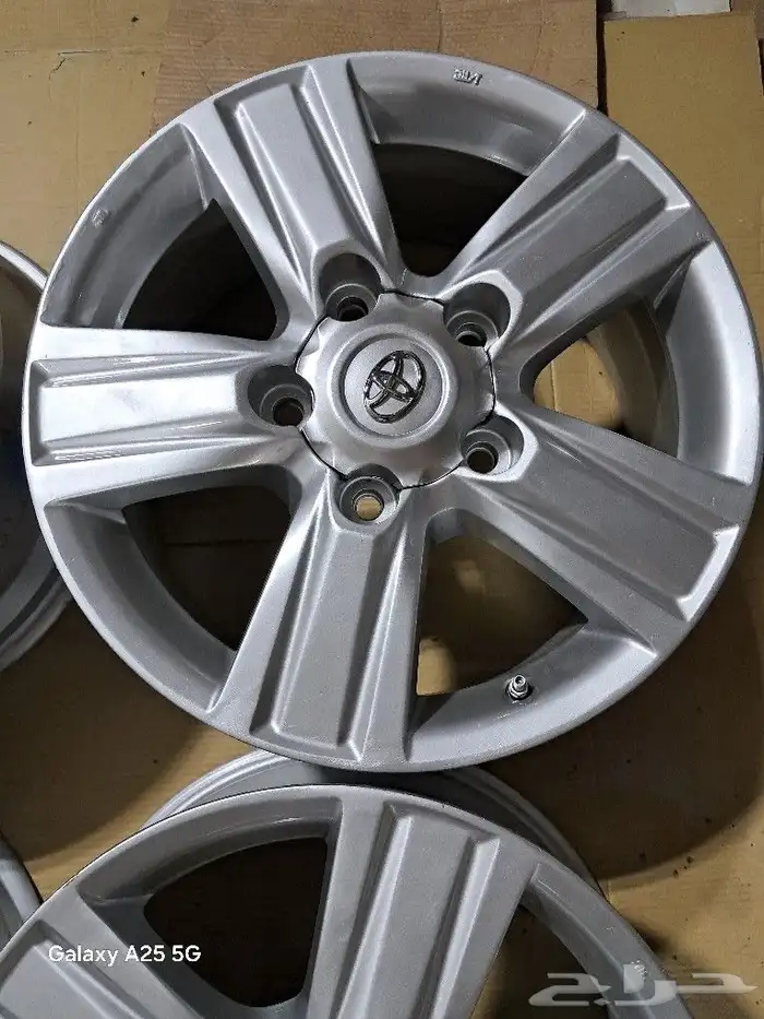 جنوط جيب لاندكروزر موديل 2015اصلي وكاله مقاس 18 1