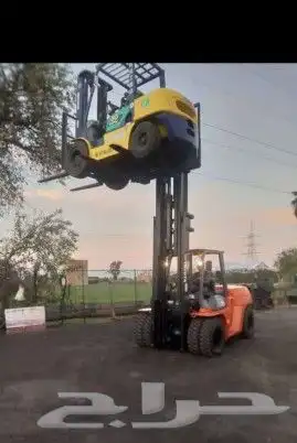 رافعات شوكيه وكرينات جميع الاحجام إيجار شهري أسبوعي يومي 2