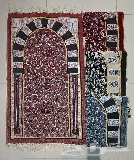 سجاد صلاة بأشكال والوان مختلفه 4