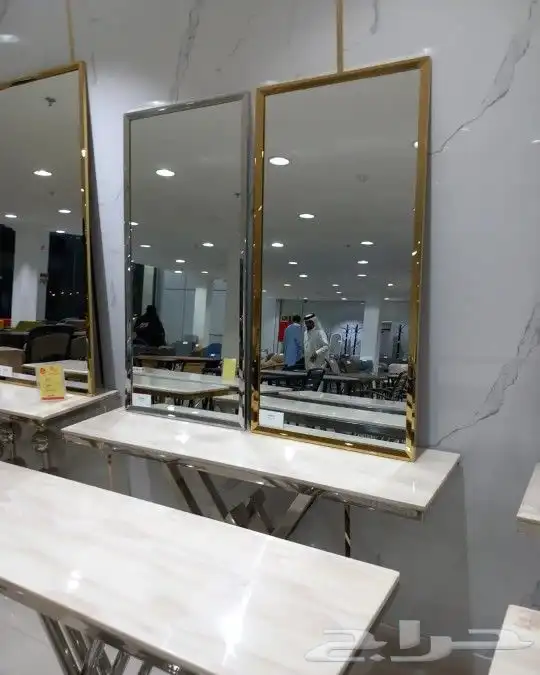 مداخل رخام وقزاز ذهبي وفضي 4