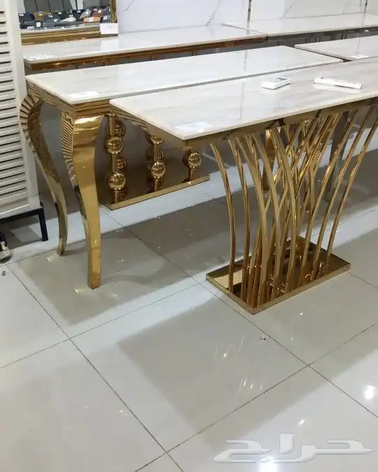مداخل رخام وقزاز ذهبي وفضي 9