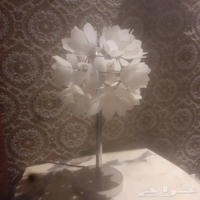 ابجورة علاشكل ورد ابيض عدد2 ابجورة 1