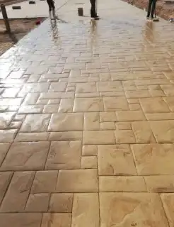 الخرسانة مطبوعة صبة مروحة 6