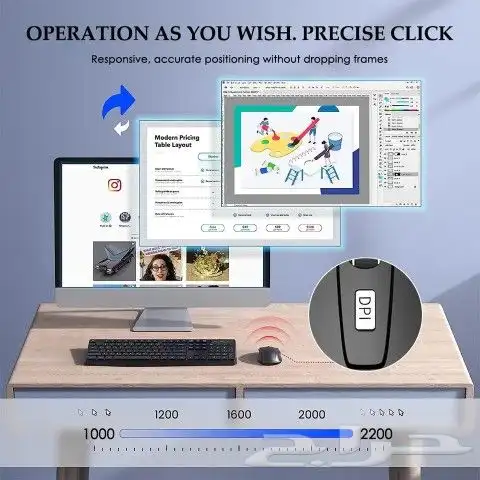 فأرة تحكم بالحاسب الالي والاجهزة الالكترونية 4