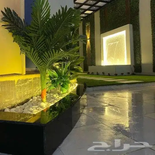 تصميم وتنسيق حدائق حديثه ابو ريان 3