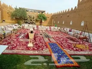طاولات رمضانيه خيام اروبيه بيوت شعر خيام شعبيه 3