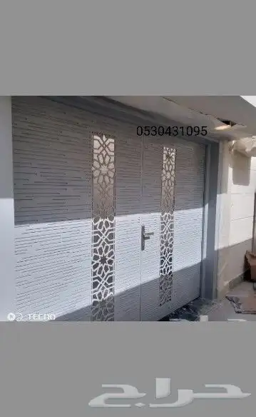 أبواب دبل صاج معزول من الداخل 0