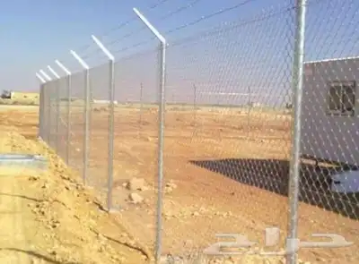 نقوم بتركيب الشبوك المجلفنه وسياج الأمني بجميع انواعها وتوري 0