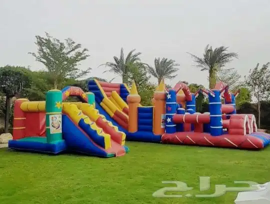 نطيطات زحاليق مائيه ملعب صابوني 0