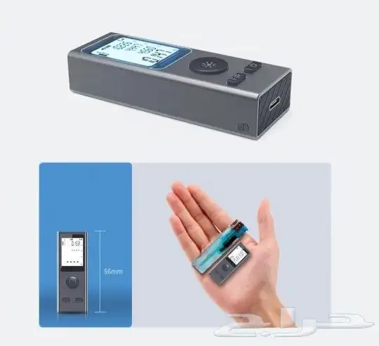 اصغر متر ليزر مع تعليقة يقابل إعادة الشحن USB 2