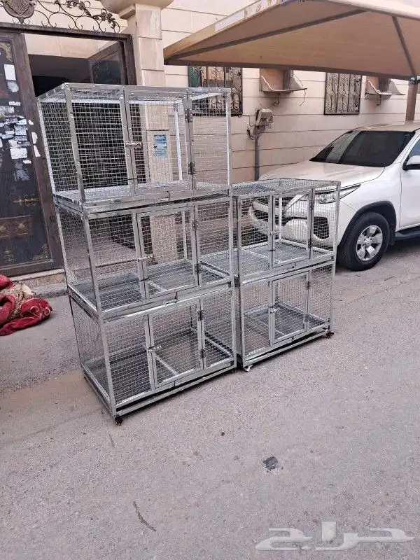 تفصيل محمية قفص روز كروان زيبرا حسب الطلب الدمام حديد 17