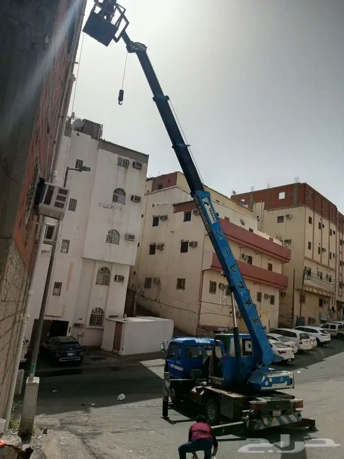 ونش كرين رافعه سله باسكت صندوق للايجار مكه المكرمه 0