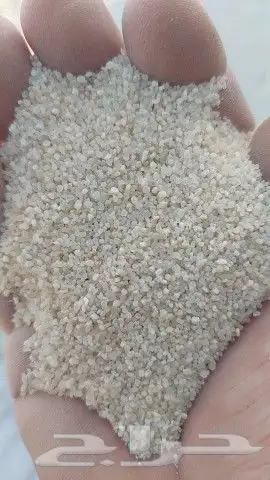 خرسانه بيضاء كسر رخام للزينه وفرش الاستراحات 4