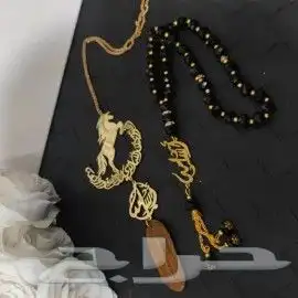 تعليقة سيارة واقلم وكباك مطلية ف الذهب او الفضه حسب طلبكم 9