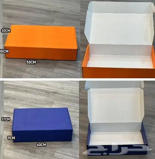 تصميم وطباعة كافة انواع ومقاسات البوكسات وبأحجام مختلفة 3