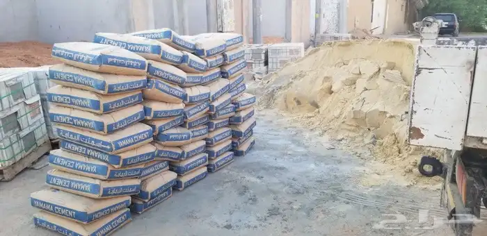 اسمنت رمل بلك بلاط بحص بلدورات جبص نقل مخلفات 7