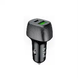 شاحن للسيارة بمنفذ USB ومنفذ تايب سي بقوة 38 واط   b Full 0