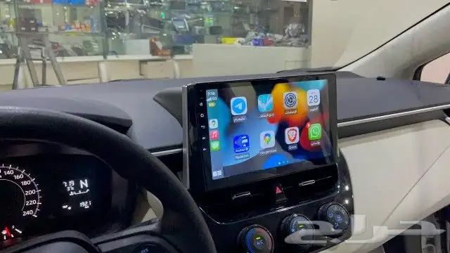 شاشه كورولا مديل 2020 مع الديكور 3