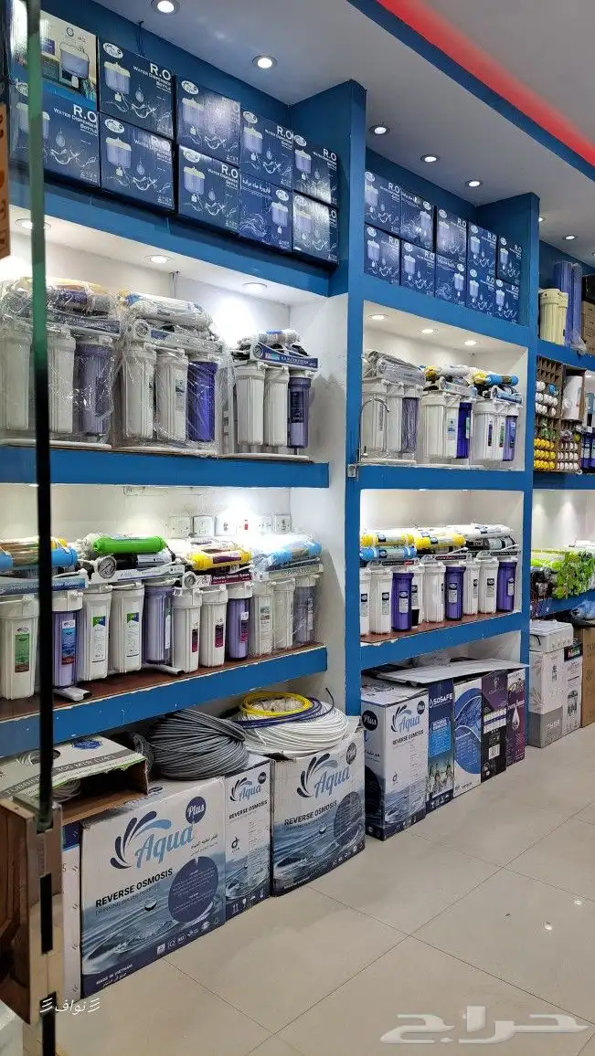 فلاتر تحلية المياه نقي نثال سمنان فلتر جامبو صيانه تغير فلات 3