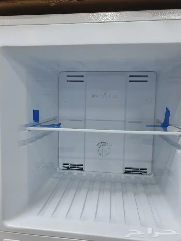 ثلاجة تبريد وتجميد بخار سرين بابين 8.9 قدم  أبيض ثلاجه وسط 5
