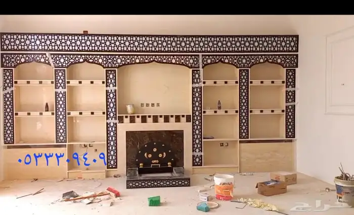 تجهيز جميع مشبات رخام وخشب 1