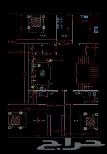 رسم اوتوكاد مخططات كروكي AutoCad 2