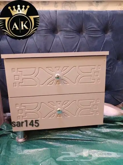 سرير خشب جديد وطني أشكال جديد نفر و نفر نص دولاب تسريحه 12