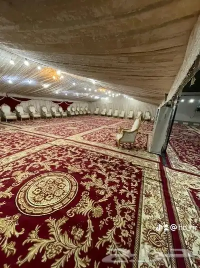 كوشات حفلات صيوانات ملكيه للزواجات 9