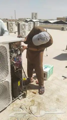 فني تكييف و تبريد و صيانة مكيفات المركزية 9
