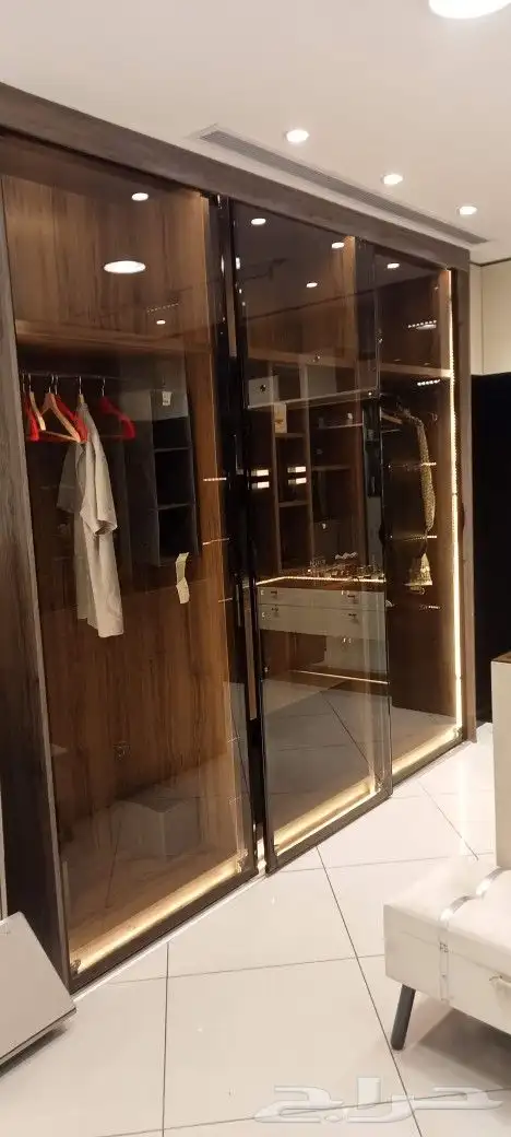 جميع انواع المطابخ الخشبيه والصاج والالمنيوم وخزائن الملابس 8