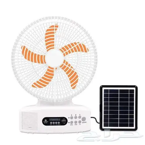 مروحة شحن بالطاقه الشمسيه 1