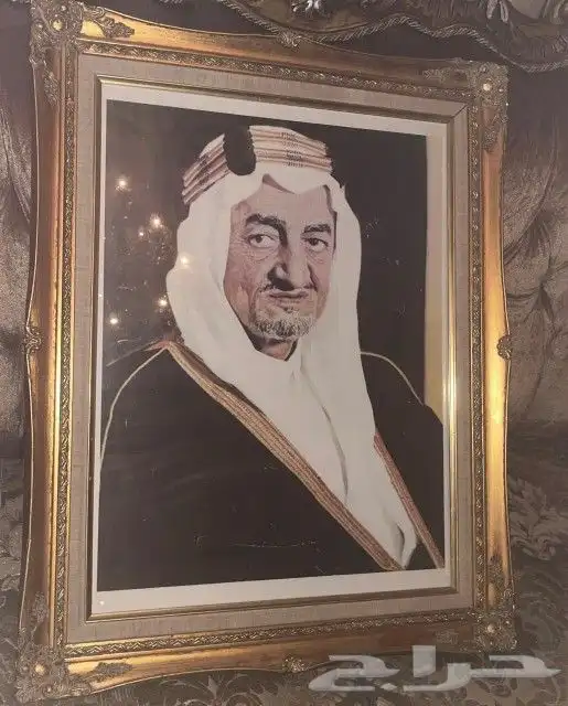 لوحة جدارية للملك فيصل رحمه الله تعالى 2