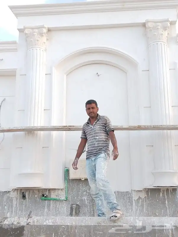 ابو شهاب لجميع أعمال الجبس الخارجي والداخلي جبس فرنسي وجهات 8