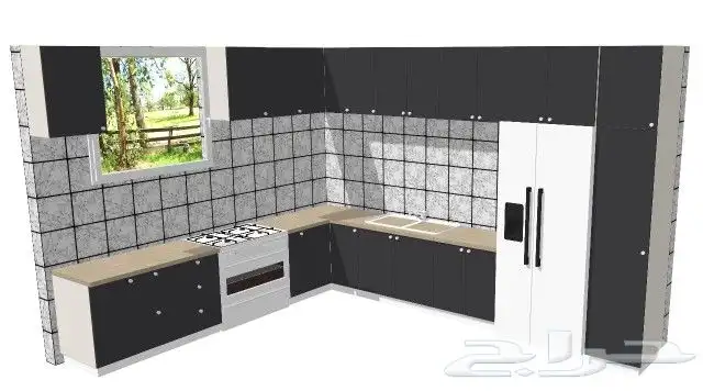 جميع انواع المطابخ الخشبيه والصاج والالمنيوم وخزائن الملابس 3