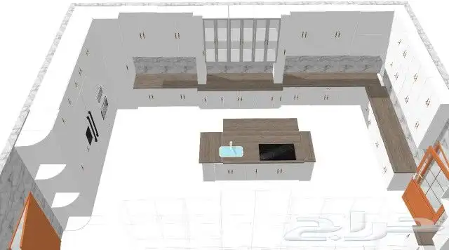 جميع انواع المطابخ الخشبيه والصاج والالمنيوم وخزائن الملابس 10