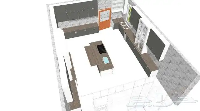 جميع انواع المطابخ الخشبيه والصاج والالمنيوم وخزائن الملابس 9