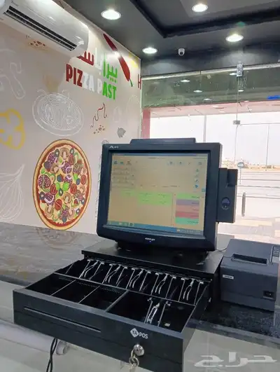 جهاز مستعمل مغاسل كاشير مطعم كاشير بوفيه 0