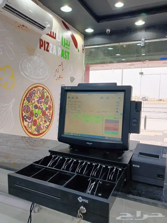 جهاز مستعمل مغاسل كاشير مطعم كاشير بوفيه 0