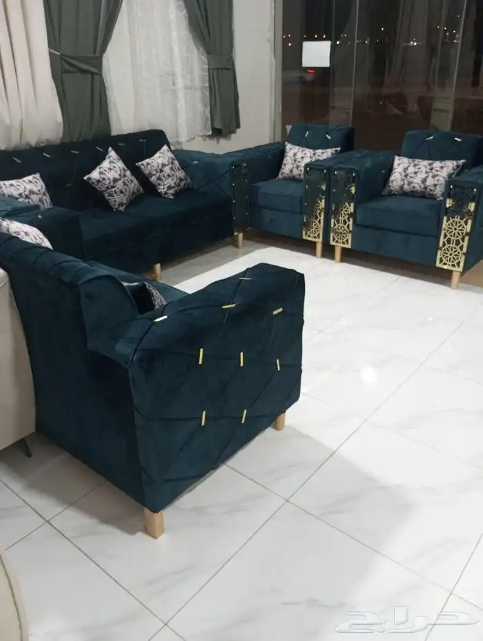 كنب جديد جاهز وتفصيل بالرياض 1