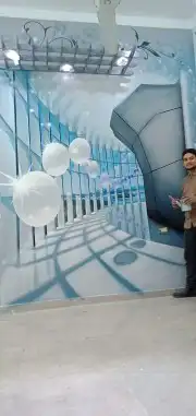 رسام وخطاط للرسم ثلاثي الابعاد مدارس روضة مغاسل السيارات 18