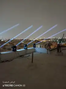 تاجير وتركيب اضاءة ثابته ومتحركه 0