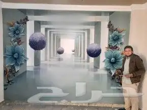 رسام وخطاط للرسم ثلاثي الابعاد مدارس روضة مغاسل السيارات 12