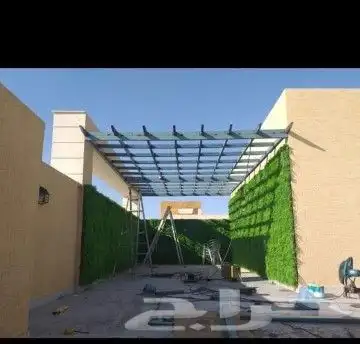 مجالس خارجيه ساندوتش بنل برجولات جلسات واجهات زجاج 12