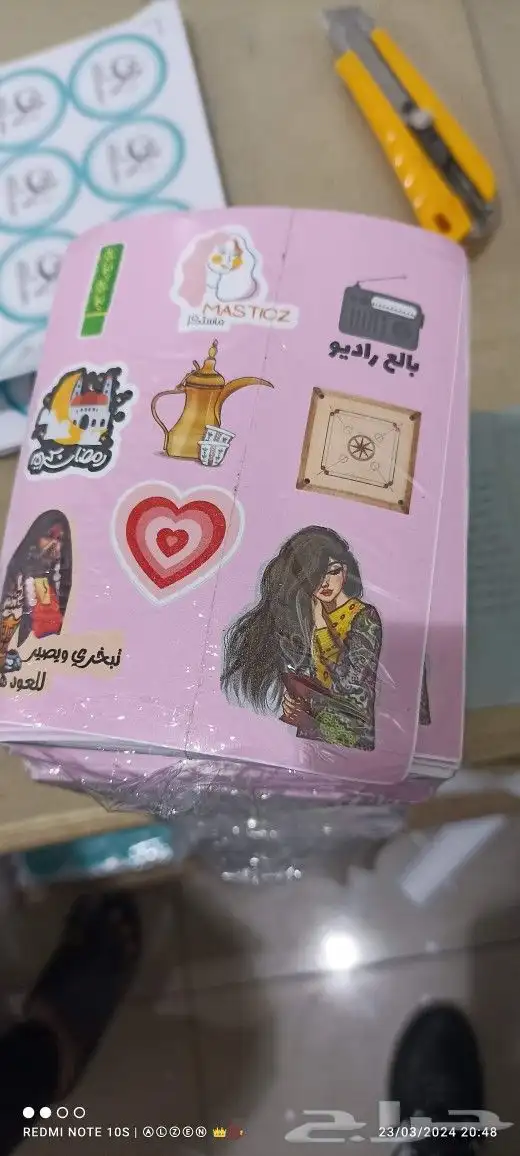 مطابع مطبعة استيكر تقفيل استيكر اشكال 4