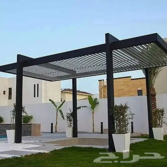 مجالس خارجيه ساندوتش بنل برجولات جلسات واجهات زجاج 15
