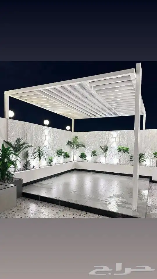 مجالس خارجيه ساندوتش بنل برجولات جلسات واجهات زجاج 1