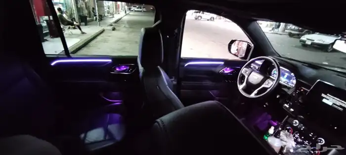 ليد ات محيطة النوع الجديد اكريلك شفروليه تاهو موديل 2024 1