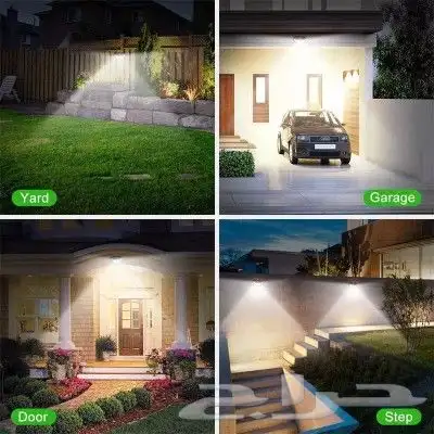 اناره قوية على الطاقة الشمسية led 102 اللمبة اناره أسوار 1