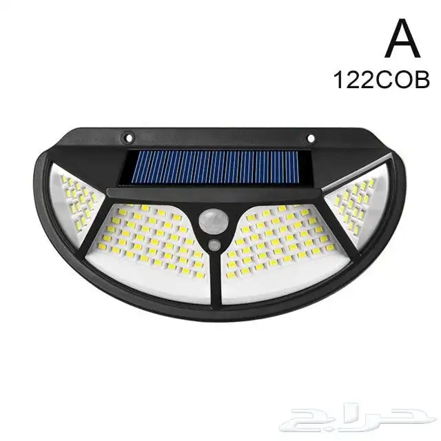 اناره قوية على الطاقة الشمسية led 102 اللمبة اناره أسوار 8